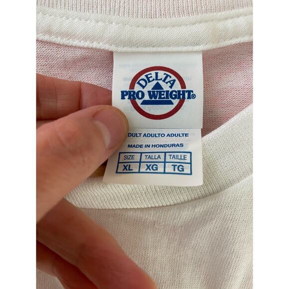 Delta Pro Weight XL White Short Sleeve "BINGO Yeah!" Cruise Line T-Shirt - Picture 4 of 6